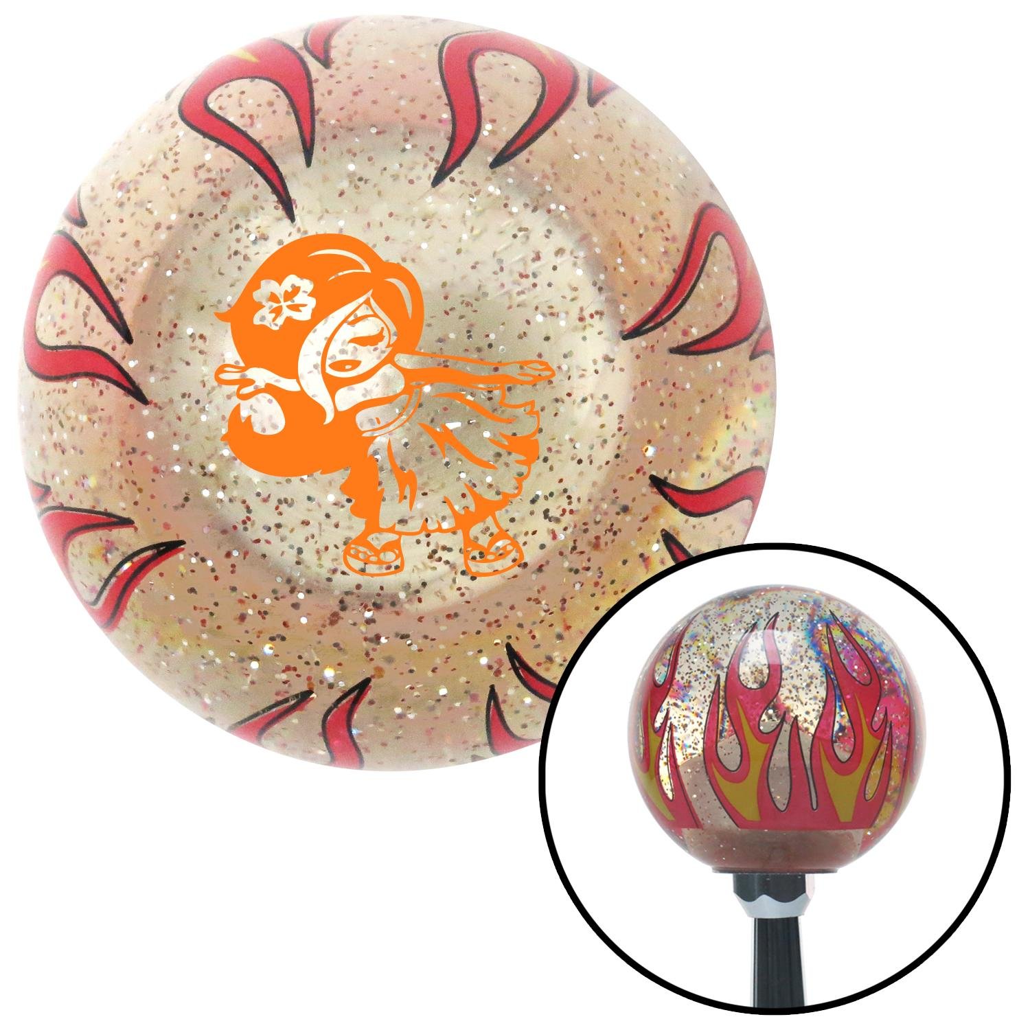 American Shifter 257240 Orange Flame Metal Flake Shift Knob with M16 x 1.5 Insert Orange Anime Hula Girl American Shifter 257240 Orange Flame Metal Flake Shift Knob with M16 x 1.5 Insert Orange Anime Hula Girl