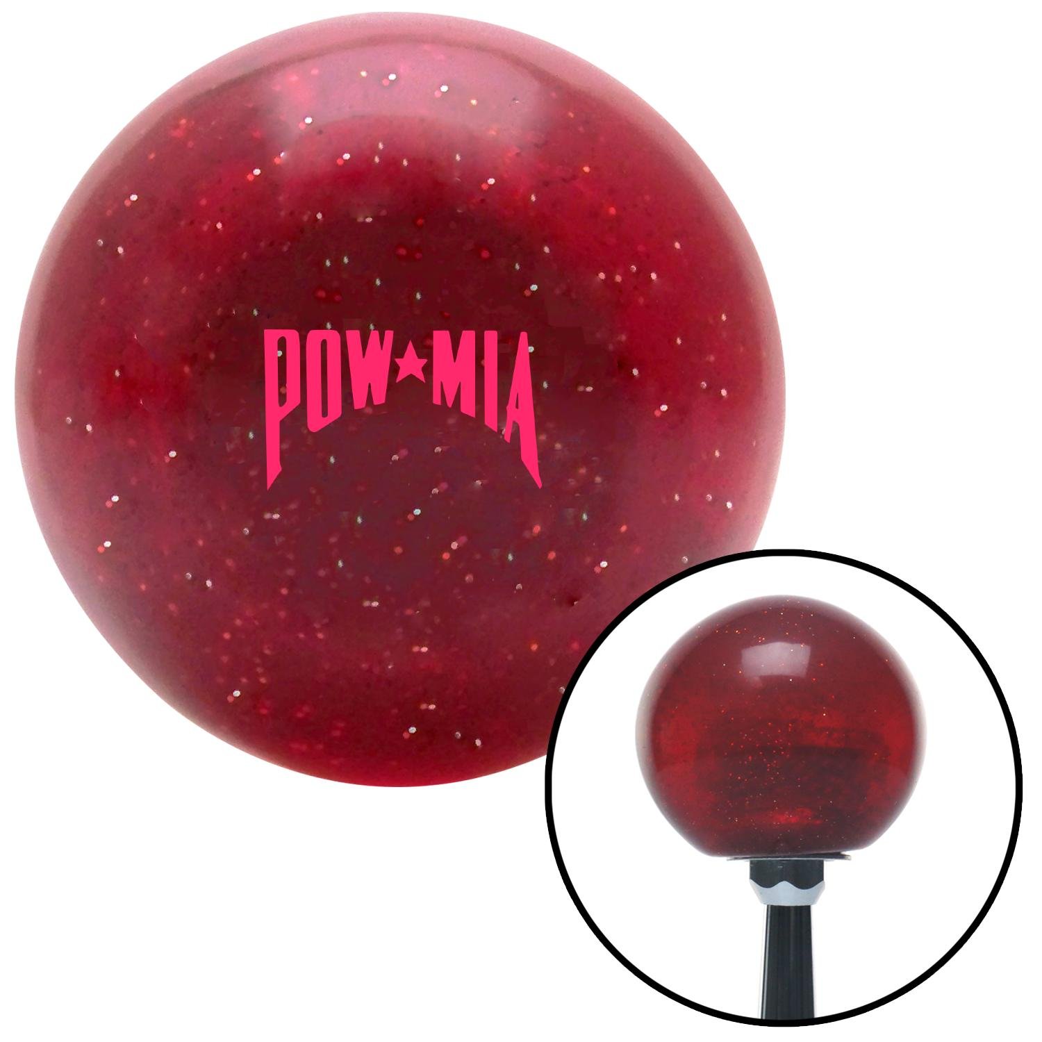 American Shifter 294674 Shift Knob Pink Pow Mia Logo Black Flame Metal Flake with M16 x 1.5 Insert American Shifter 294674 Shift Knob Pink Pow Mia Logo Black Flame Metal Flake with M16 x 1.5 Insert