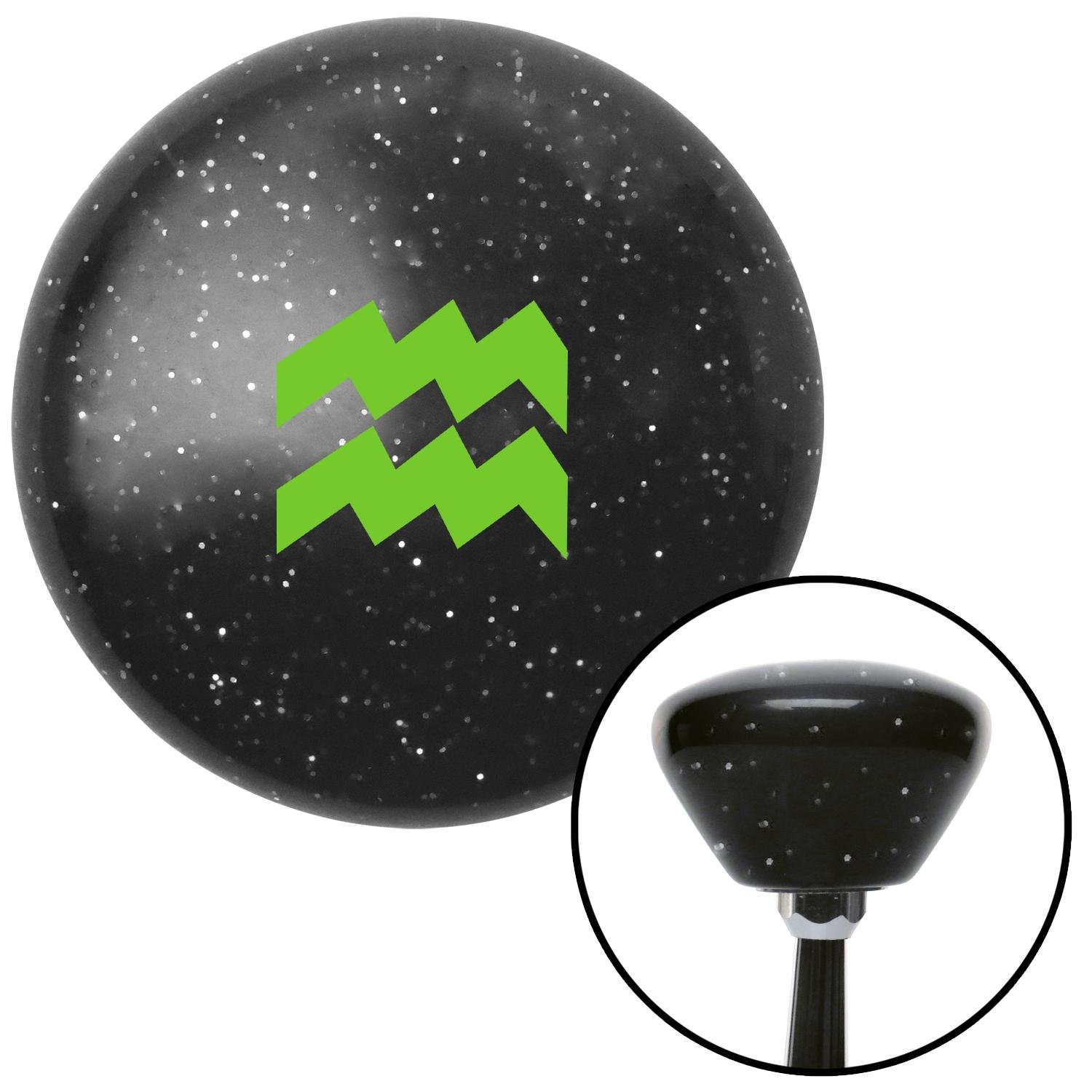 American Shifter 287258 Shift Knob Green Aquarius Black Retro Metal Flake American Shifter 287258 Shift Knob Green Aquarius Black Retro Metal Flake