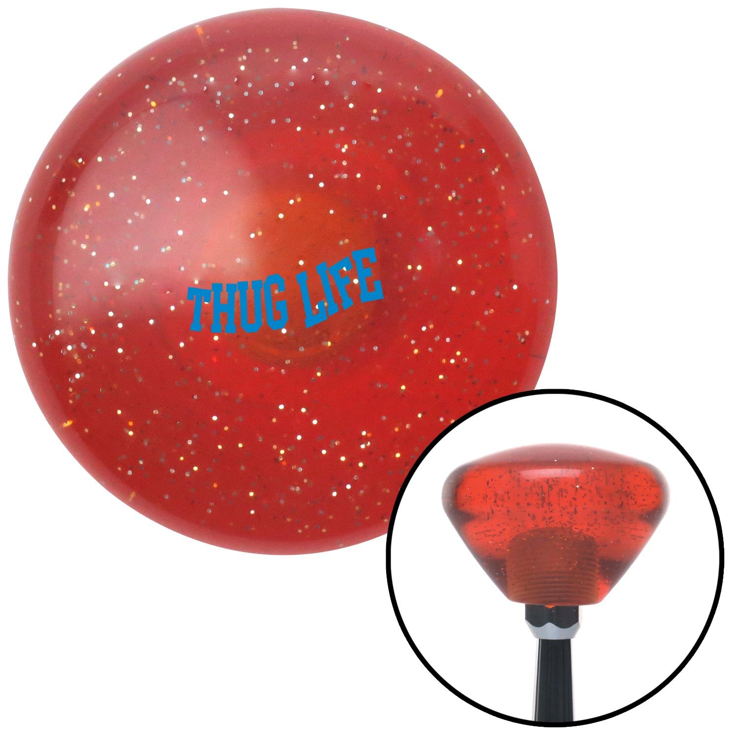 American Shifter 292633 Shift Knob Blue Thug Life Green Retro Metal Flake with M16 x 1.5 Insert American Shifter 292633 Shift Knob Blue Thug Life Green Retro Metal Flake with M16 x 1.5 Insert