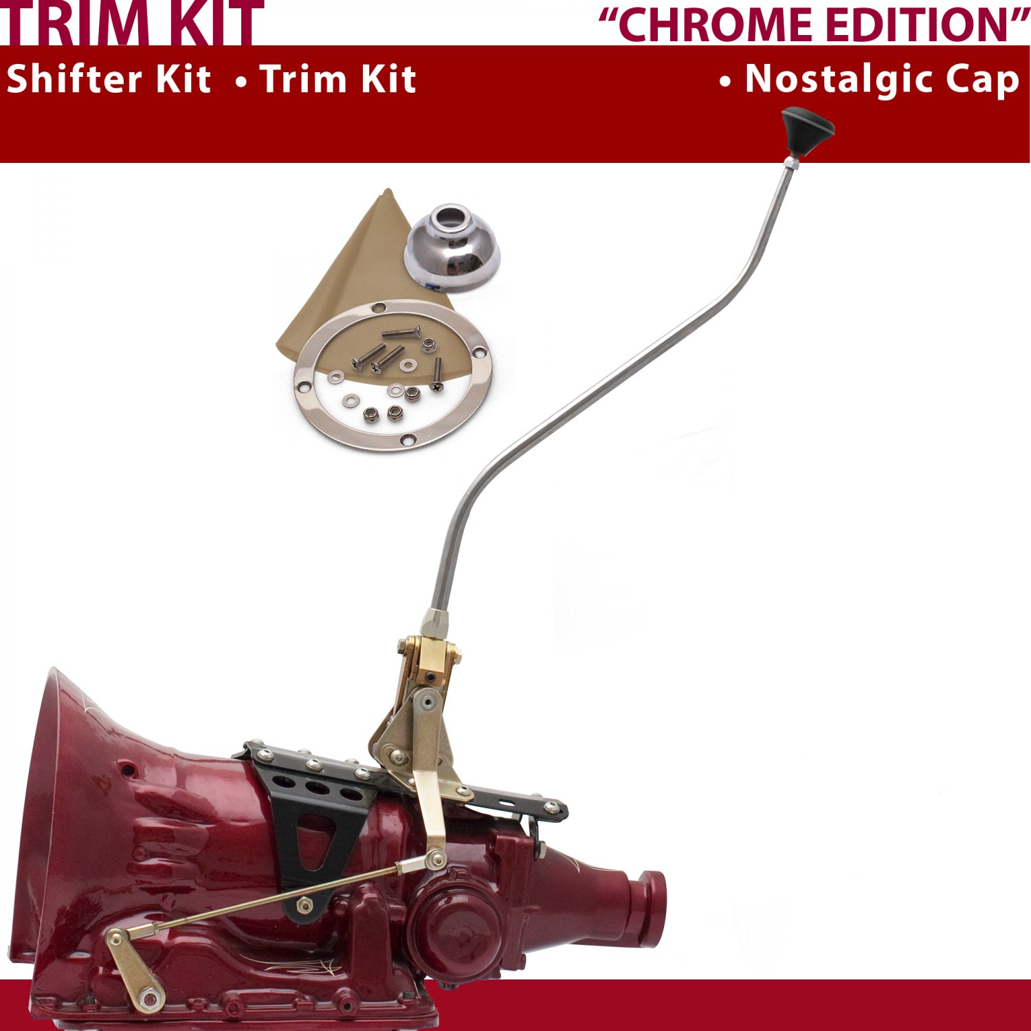 American Shifter 388150 2004R Shifter 23 Swan Trim Kit for D30F1 American Shifter 388150 2004R Shifter 23 Swan Trim Kit for D30F1